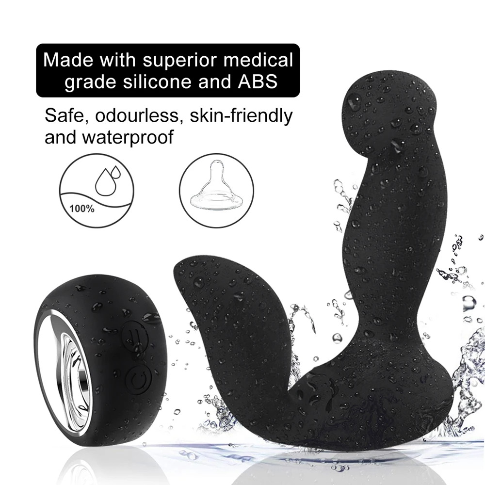 12 Скоростей Беспроводной Дистанционный Массажер Простаты G-точки Дилдо Вибратор Стимулятор Клитора Секс-игрушки Мастурбатор для Женщин Мужчин.