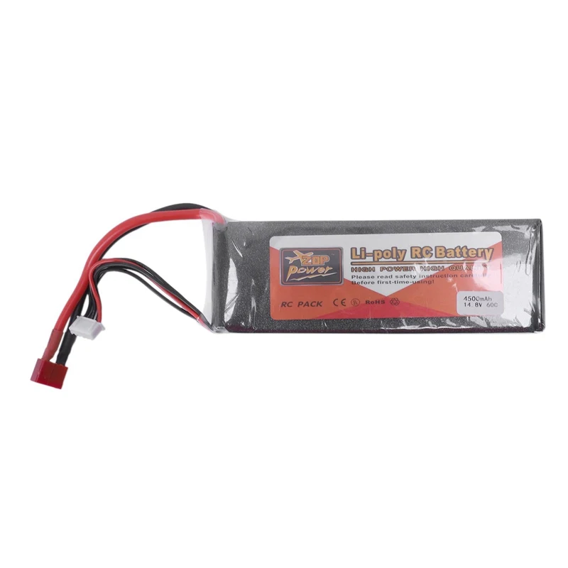 ZOP POWER 2S 7 4 V 4500mah аккумуляторная батарея Lipo T Plug|Перезаряжаемые батареи| |