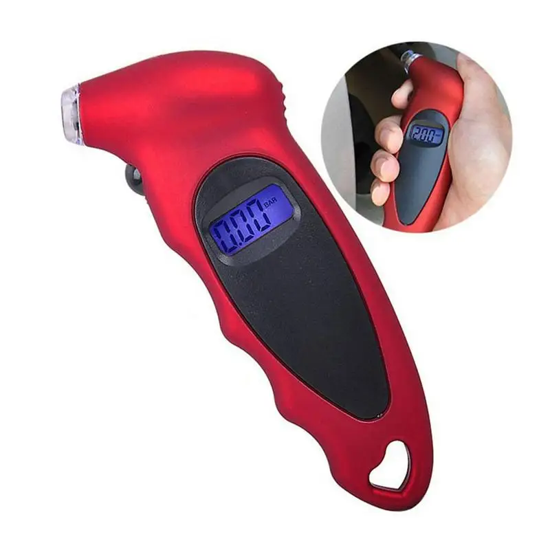 High Precision Tire Pressure Gauge Illuminated Digital for Car Truck Motorcycle Bike | Автомобили и мотоциклы