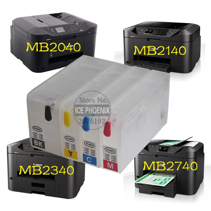 Картридж для принтера Canon MAXIFY MB2140 MB2740 MB 2140 2740 многоразовый картридж PGI1400 с