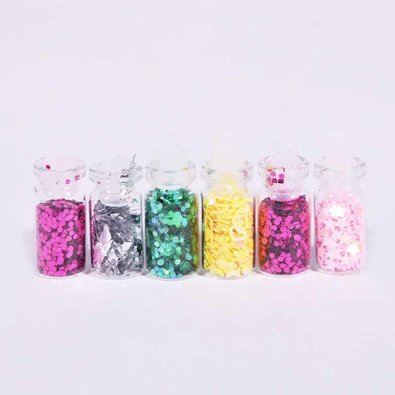 48 Цвета бутылки DIY Sequins/блеск наполнитель Slime коробка игрушки для детей Diy Kit