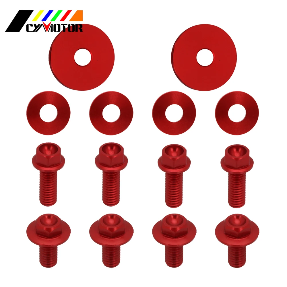 Пластиковые детали корпуса мотоцикла грязевого велосипеда защитный болт для Honda