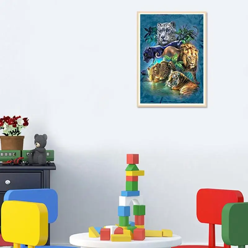 5D DIY Алмазная мозаика алмазная живопись Животные вышивка крестиком | Дом и сад