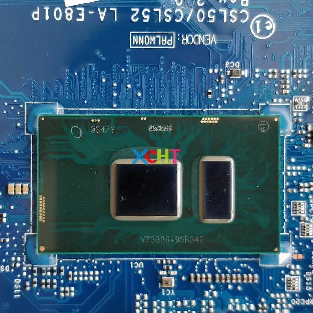 924756-001 924756-601 CSL50/CSL52 LA-E801P w 2GB VRAM i5-7200U для ноутбука hp 15-BS 15-BR 15-BU серии NoteBook PC материнская плата
