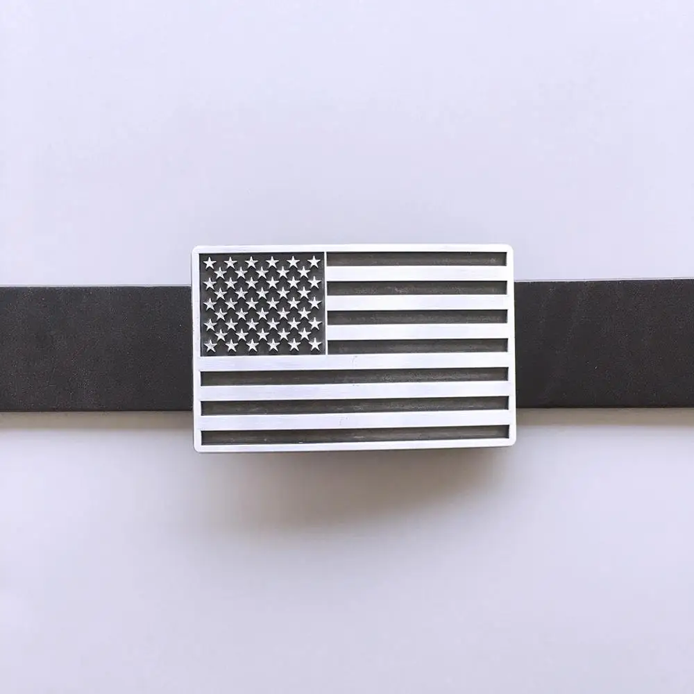 Новинка винтажный прямоугольный ремень с американским флагом США пряжка BUCKLE FG028AS