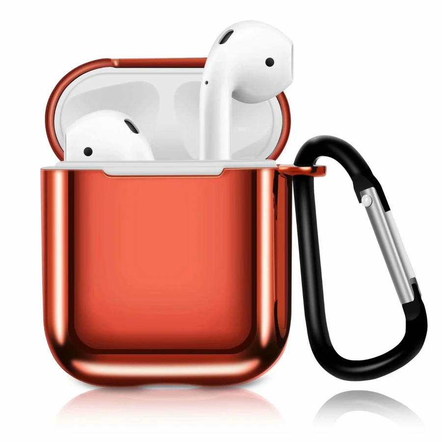 Luxury Plating Soft TPU Case For Apple AirPods Protective Cover Skin Shockproof Earpods Headphone for Air pod Ultra Thin |