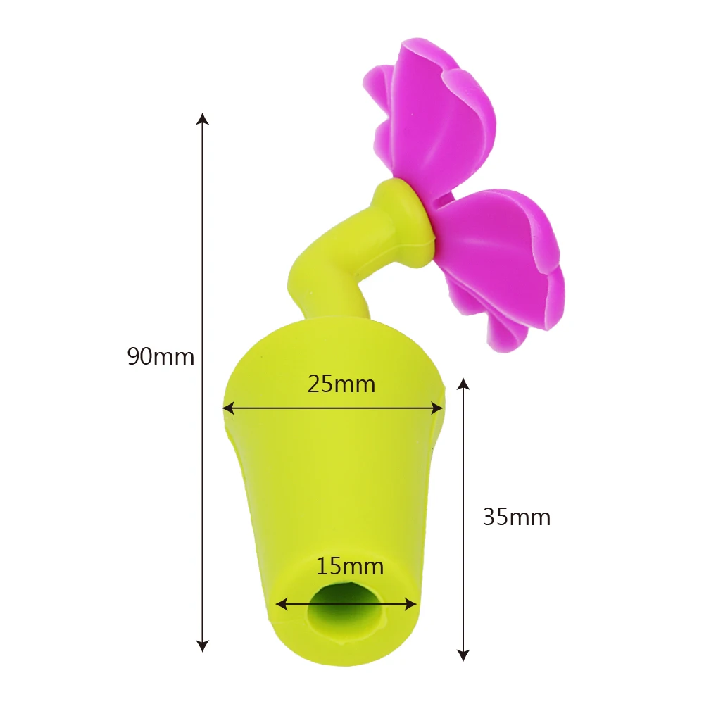 

HILIFE Silicone Flowers Shaped Wine Stoppers Wine Bottle Sealer Cap Wine Beer Champagne Bottle Cork Stopper Plug Bar Tools