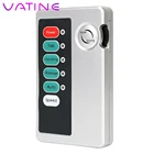 Электрический массажер VATINE с функциями импульсный массаж, двойной выход, хост, электростимуляция, товары для взрослых