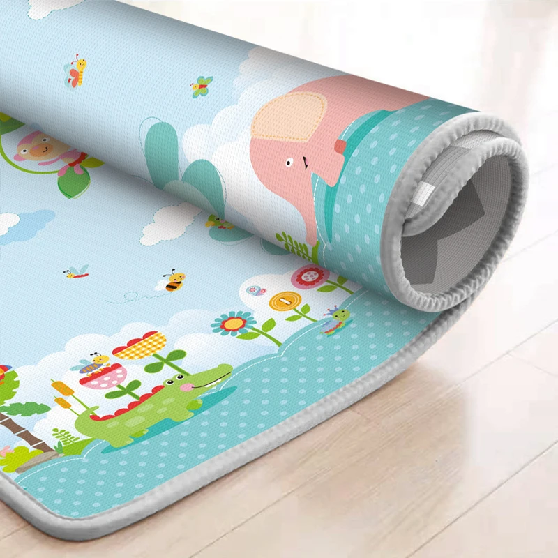 Детский игровой коврик 2x1 8 м игрушки для детей коврик-пазл Kids Развивающий ковер