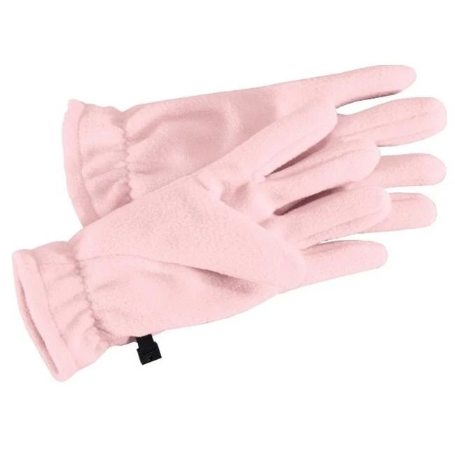 Port Authority GL01 Fleece Gloves Light Pink - Small &amp Medium |