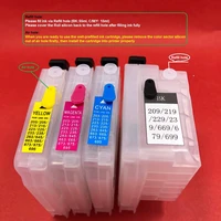 yotat refillable ink cartridge lc679 lc675 for brother mfc j2320 mfc j2720 south america