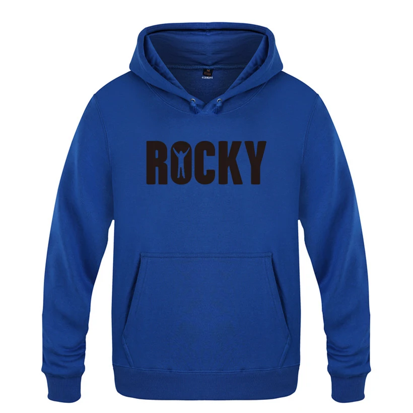 BALBOA ROCKY толстовки мужские 2018 с капюшоном флисовый пуловер толстовки|Мужские и