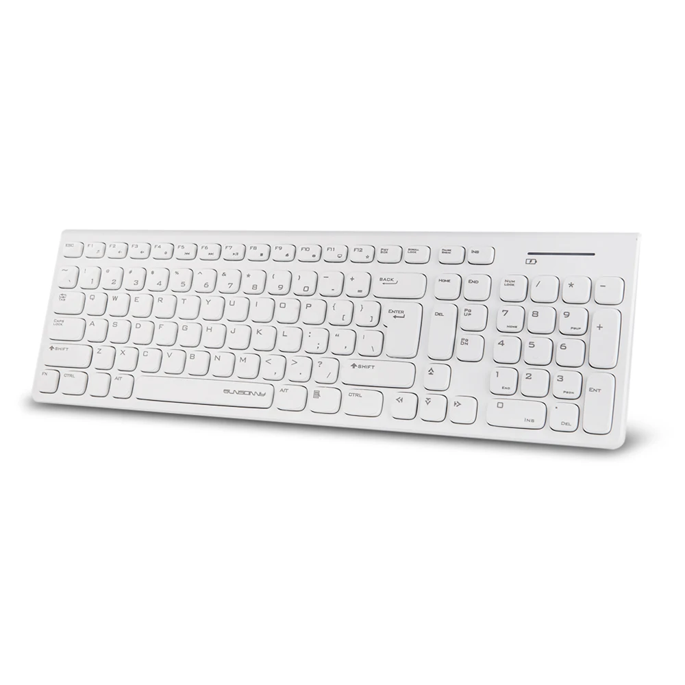 SUNSONNY S R2000PRO Беспроводная настольная клавиатура мышь комбо 104 клавиш 2 4 ГГц