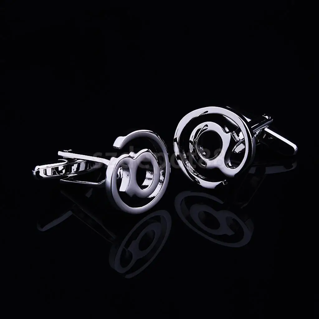 1 пара мужских новинок @ в Интернете электронная почта Символ Запонки|cufflinks opal|novelty