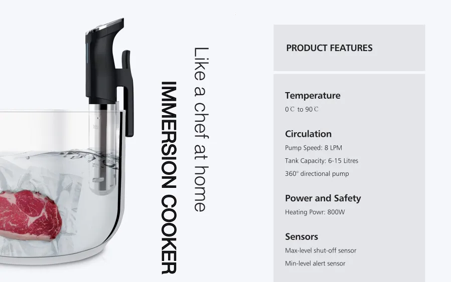 

Устройство для приготовления Су-вид, низкотемпературная плита для Приготовления Чистого кипяченого стейка, Медленная Плита, устройство дл...