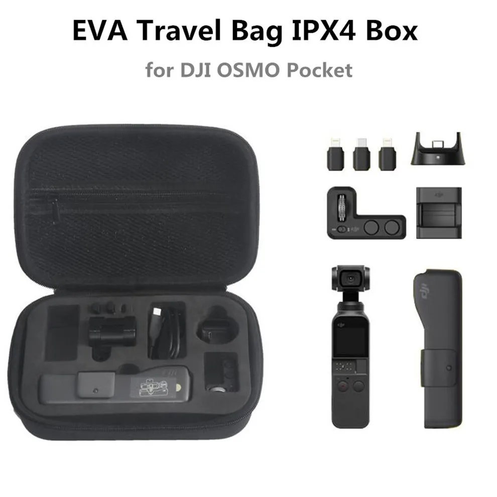 Новое поступление для DJI OSMO Pocket Gimbal аксессуары портативный мини чехол переноски