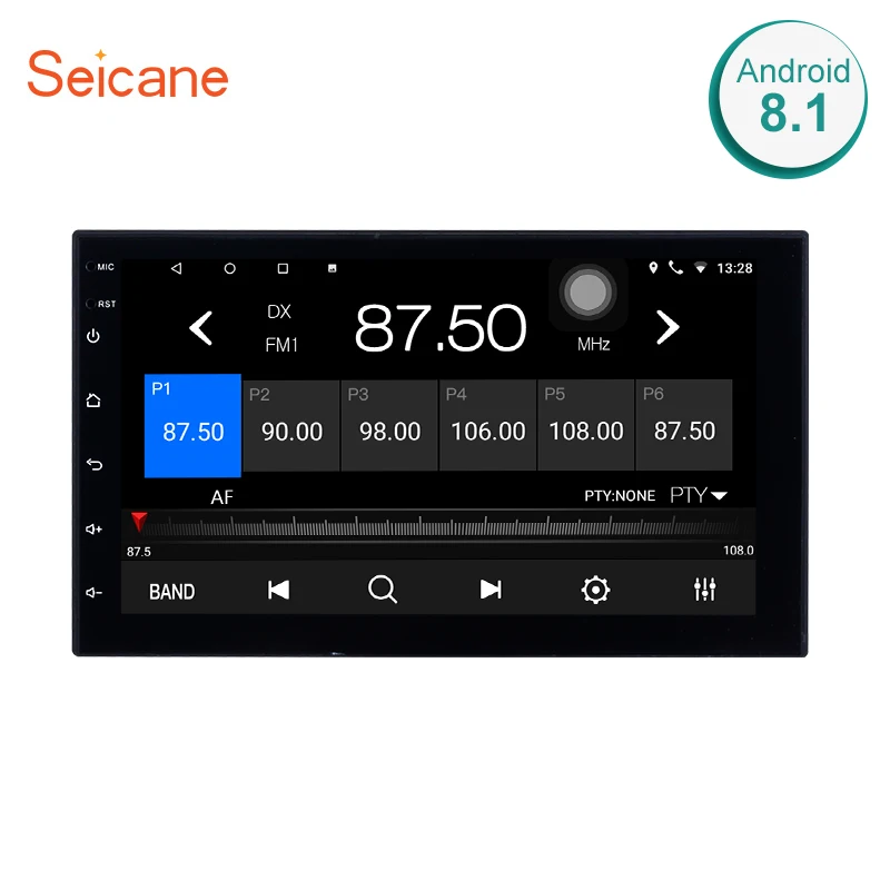 Автомагнитола Seicane универсальная 2 Din Android 8 1 мультимедийный плеер для Honda Kia Nissan