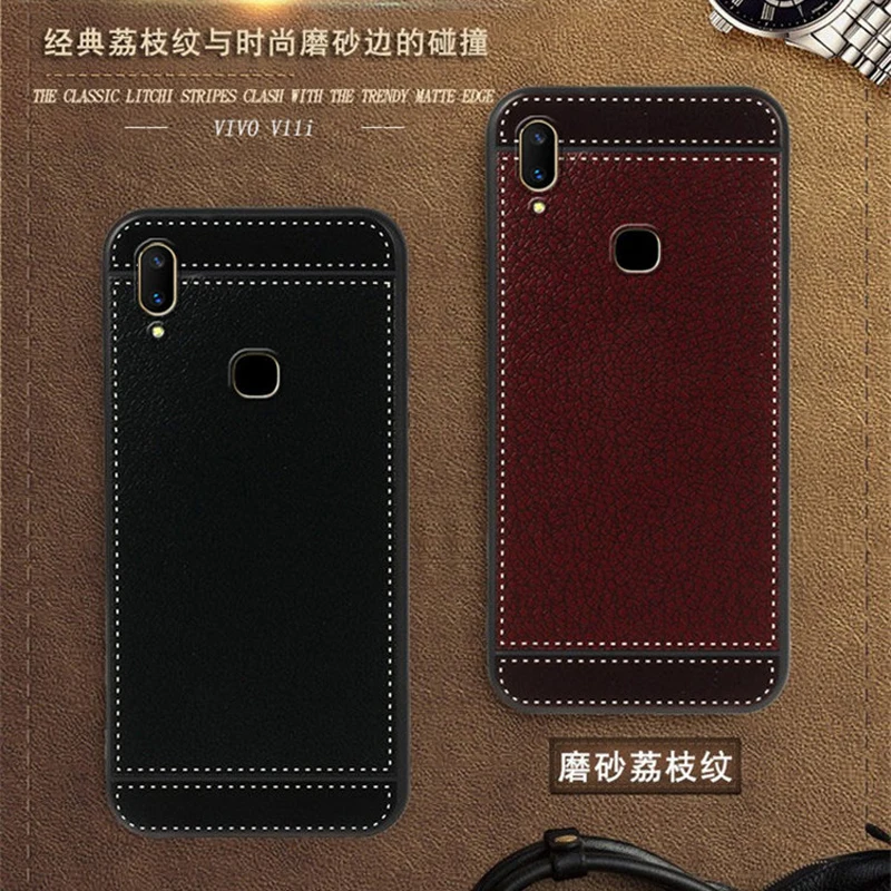 Чехол V11i iSecret для Vivo кожаный чехол 6 3 дюйма мягкий черный силиконовый