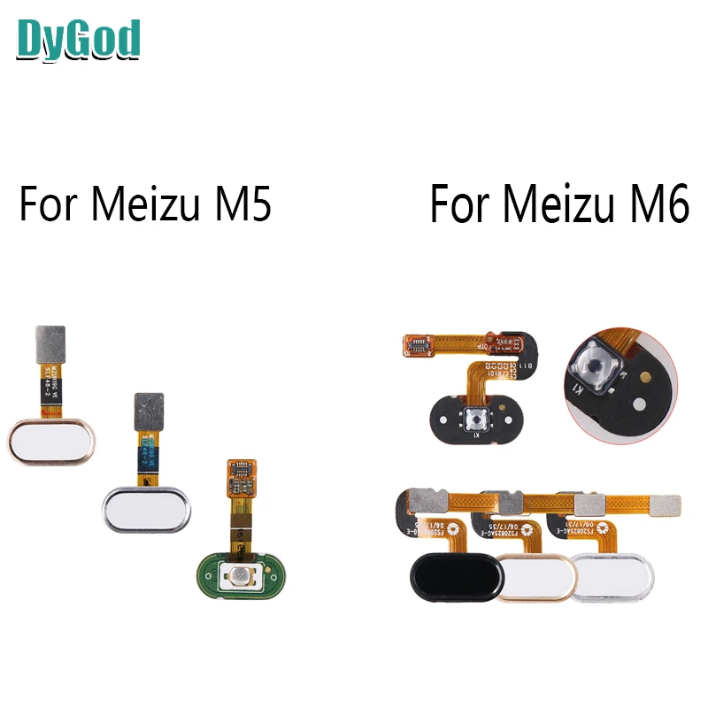 DyGod Новинка для Meizu M6 Главная Кнопка Датчик отпечатков пальцев Сенсорный датчик