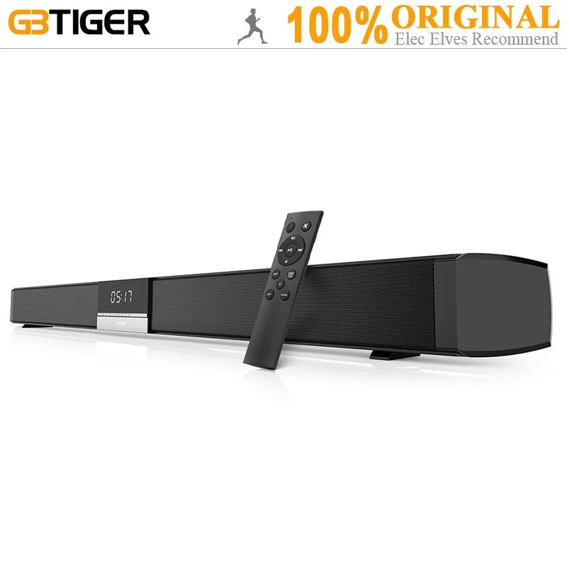 GBtiger ZEE беспроводной Bluetooth Саундбар динамик для домашнего кинотеатра стерео звук 4