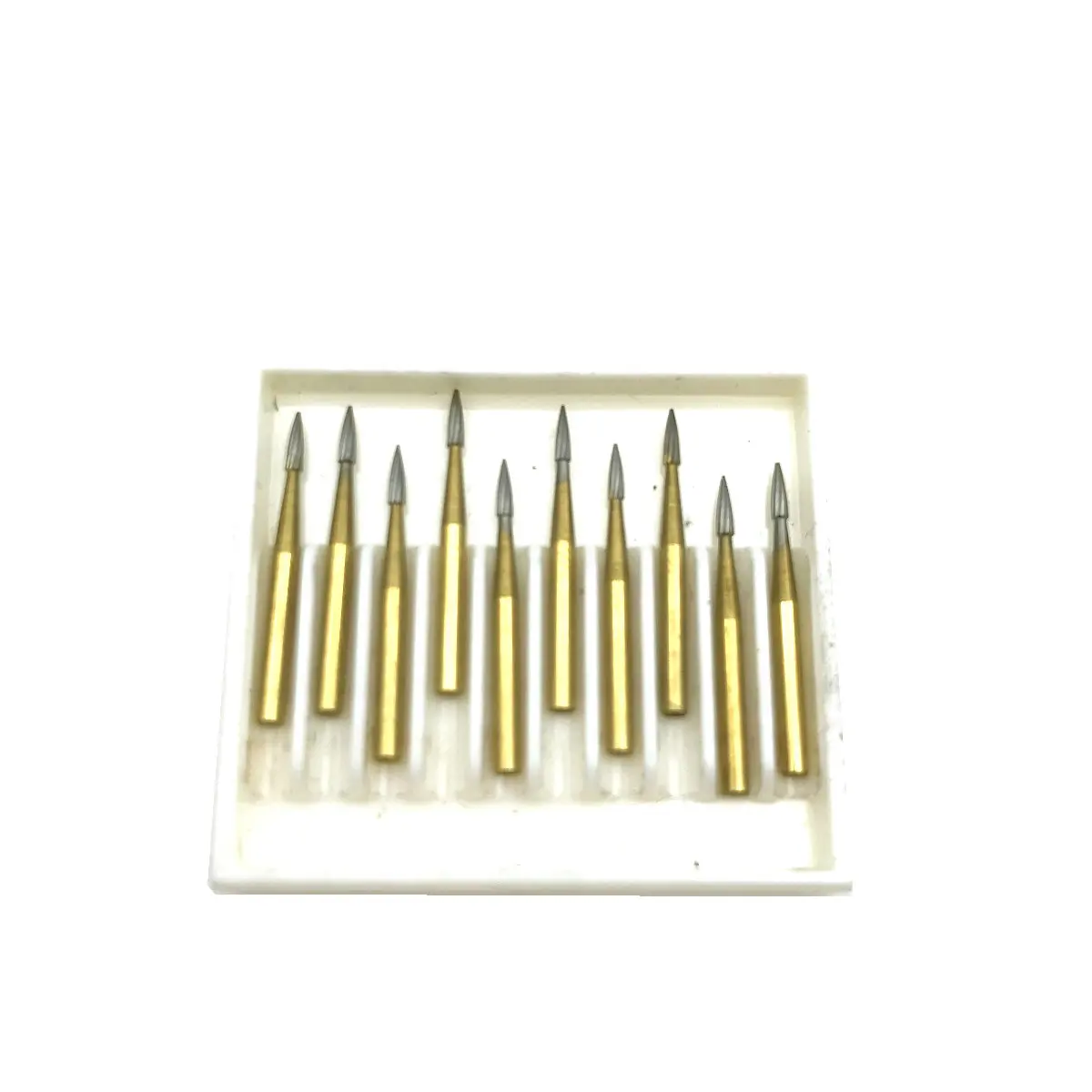 10 штук упак. Стоматологическая Обрезка и отделка сверла карбида вольфрама burs