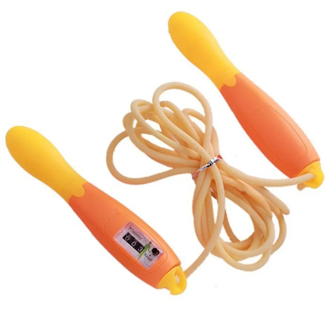 1 pcs PVC Excercise Workout Gym Fitness Exercise Skipping Rope Jump Counter Automatic Digital Ropes Tools | Спорт и развлечения
