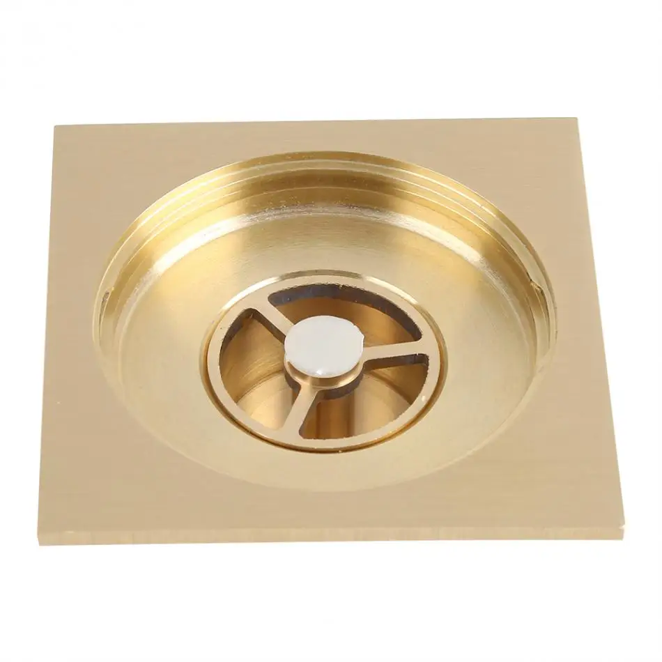 1 шт. сливная решетка из чистой латуни для ванной комнаты|Детали инструментов| |