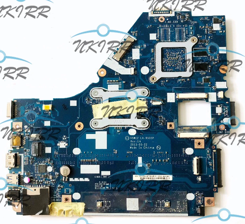 V5WE2 LA-9531P NBMFN1100E DDR3 i3-4010U 1GB Материнская плата для Acer Aspire E1-572 E1-572G V5-561G Travelmate P255 P455-M Z5WC2