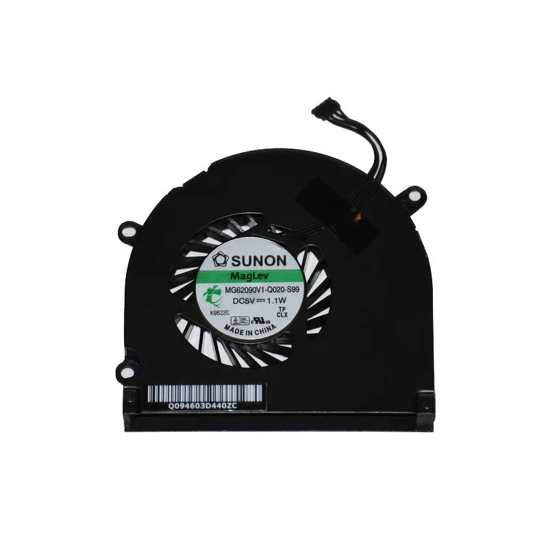 Оригинальный правый кулер для процессора MacBook Pro 15 дюймов A1286 Mid 2010 ранние конец 2011