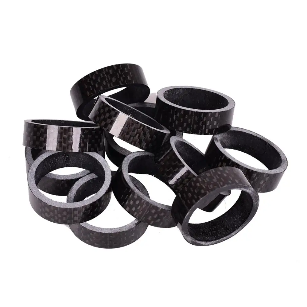 Мойка велосипедная Передняя из углеродного волокна 3K 28 6 мм | Спорт и развлечения