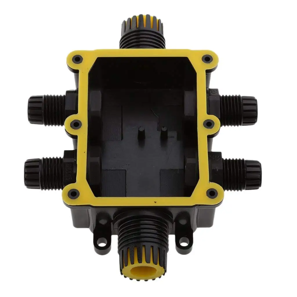 Black Junction Box Waterproof Ip68 Terminals - 6 | Обустройство дома