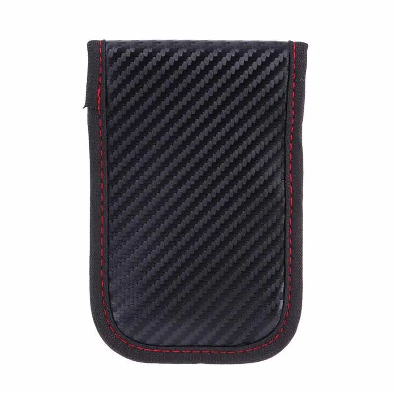 Чехол блокиратор для автомобильных ключей Faraday Cage Fob Pouch Keyless RFID защитная