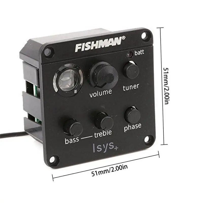Электрогитара Fishman ISYS + электрическая коробка для пикапов фолк акустическая