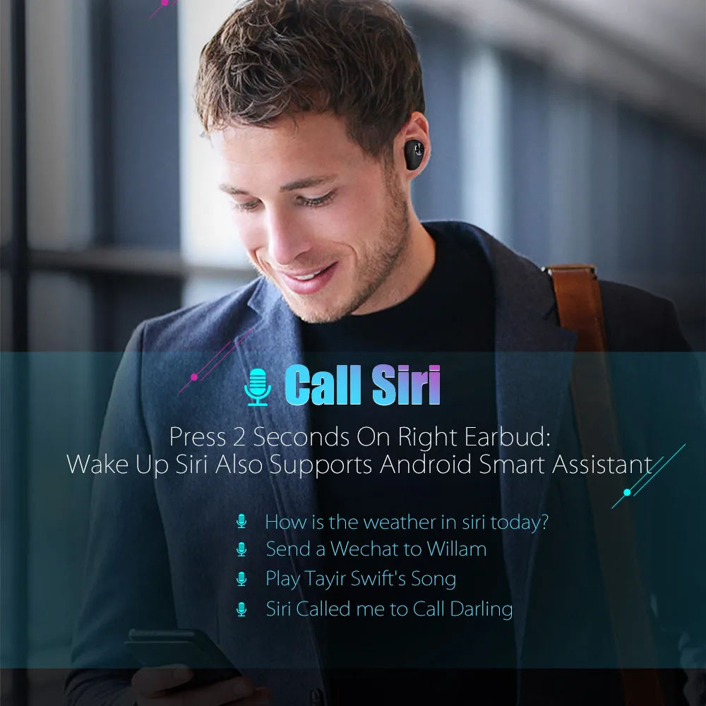 Hisomone twtwbluetooth twtws наушники беспроводные мини спортивные стерео гарнитура микрофон