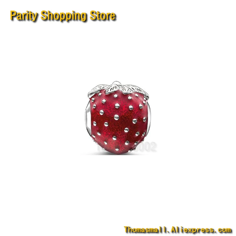 ThomasET1134-клубника R Новый очаровательный подарок ювелирные изделия из
