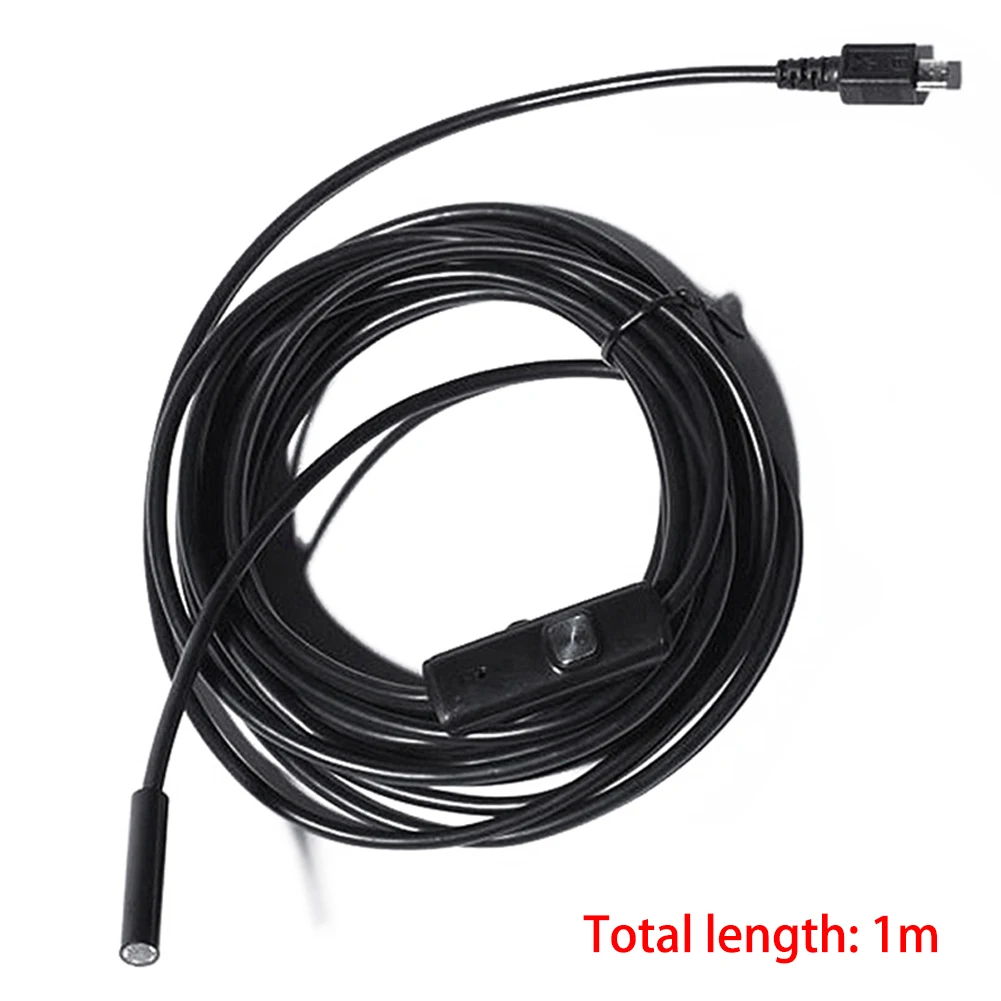 Waterproof Inspection Borescope Mini 6 LED 7mm Lens Android Endoscope | Электроника