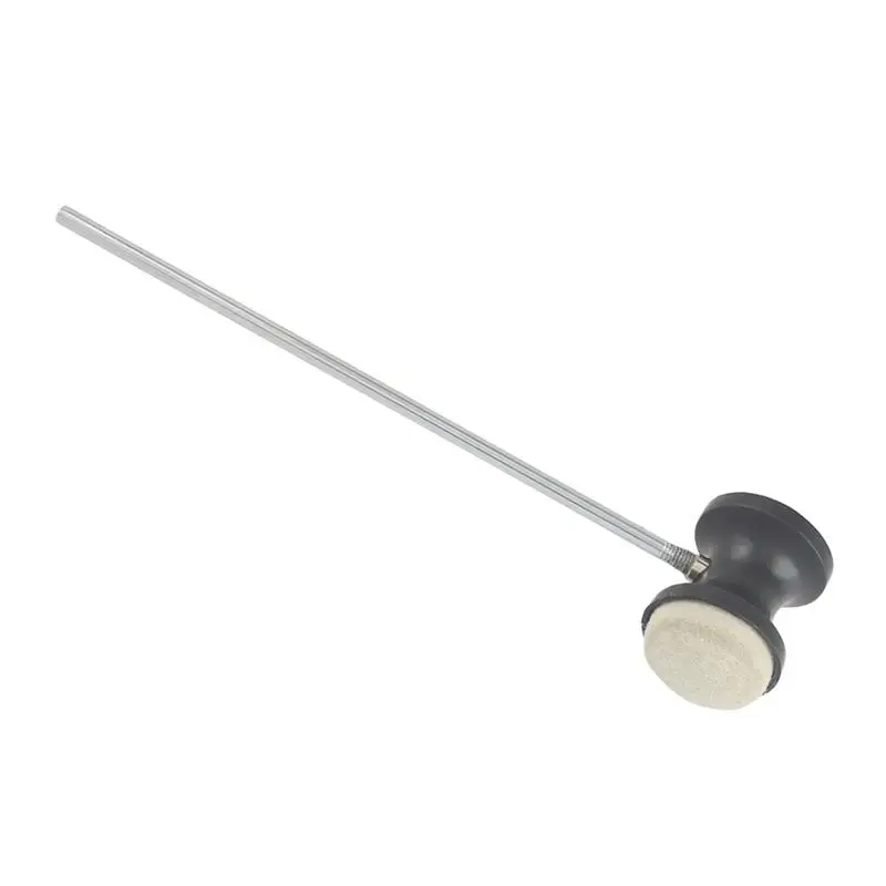 Stainless Steel Handle Felt M2 Lightweight Bass Drum Pedal Beater Percussion Instrument Accessories | Спорт и развлечения