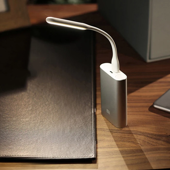 Улучшенный USB светодиодный портативный светильник с для внешнего аккумулятора