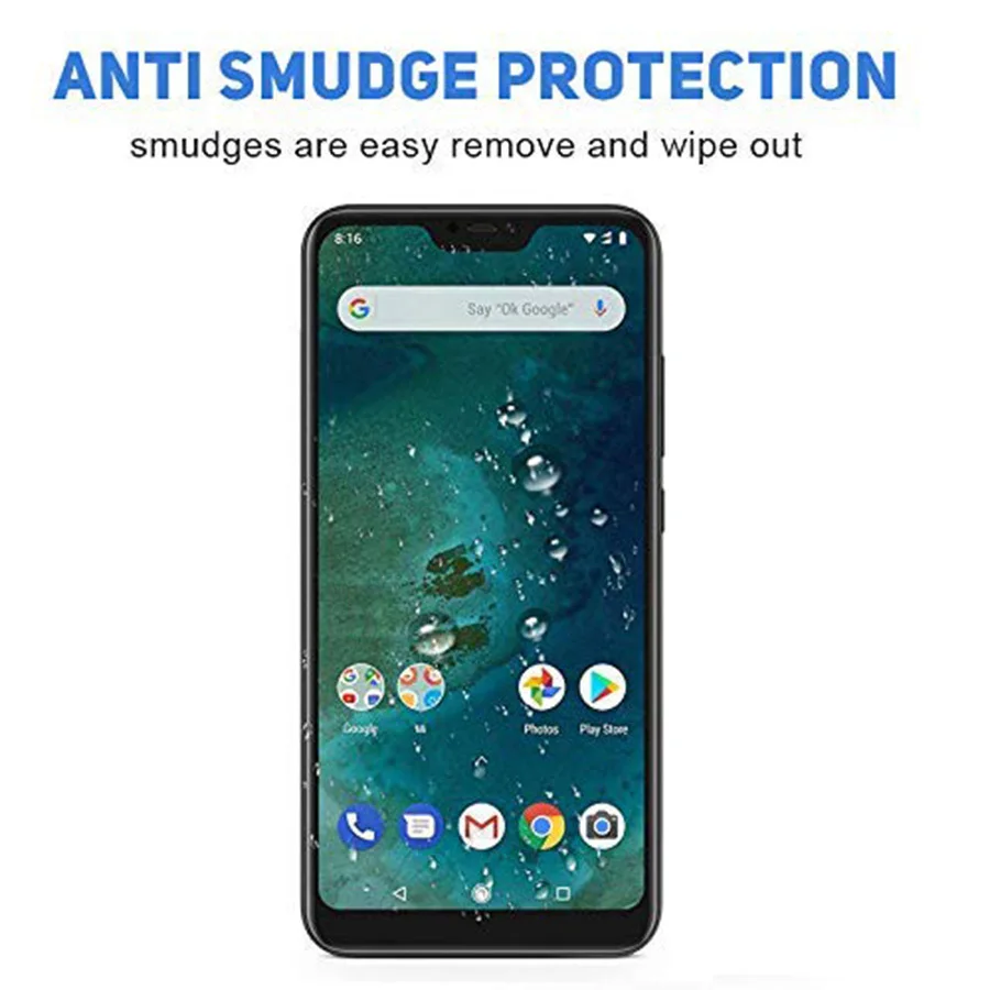 9H 3D полное покрытие Защитная пленка для Xiaomi Mi A2 Lite закаленное стекло премиум