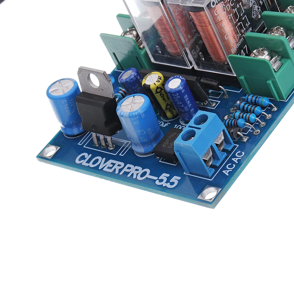 UPC1237 динамик Защита доска двойной Omron Реле для HIFI усилитель DIY динамик Комплект