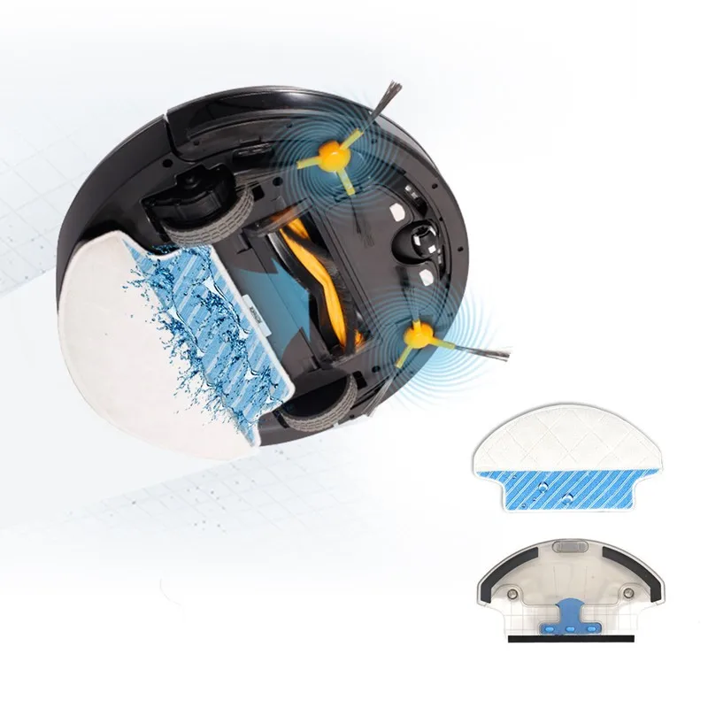 New 5 Pack Robot Vacuum Cleaner Parts Mopping Cleaning Mop Rag For Ecovacs Deebot DT85 / DT83 DM81 DM85 DM86 Cloth | Бытовая техника