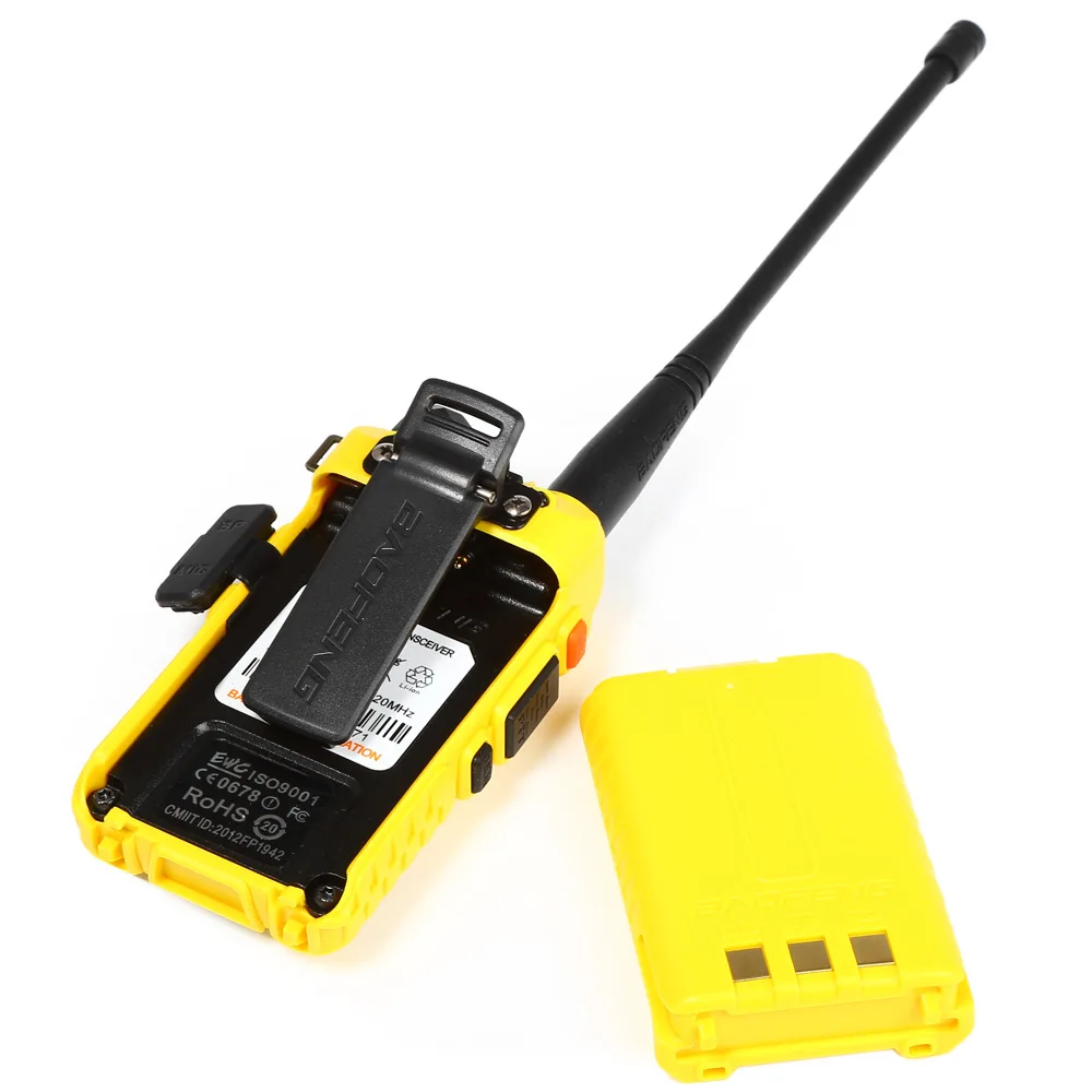 UV 5R VHF/UHF Walkie Talkie 128 канала с светодио дный Свет FM Dual Band автомобилей Мобильный Радио