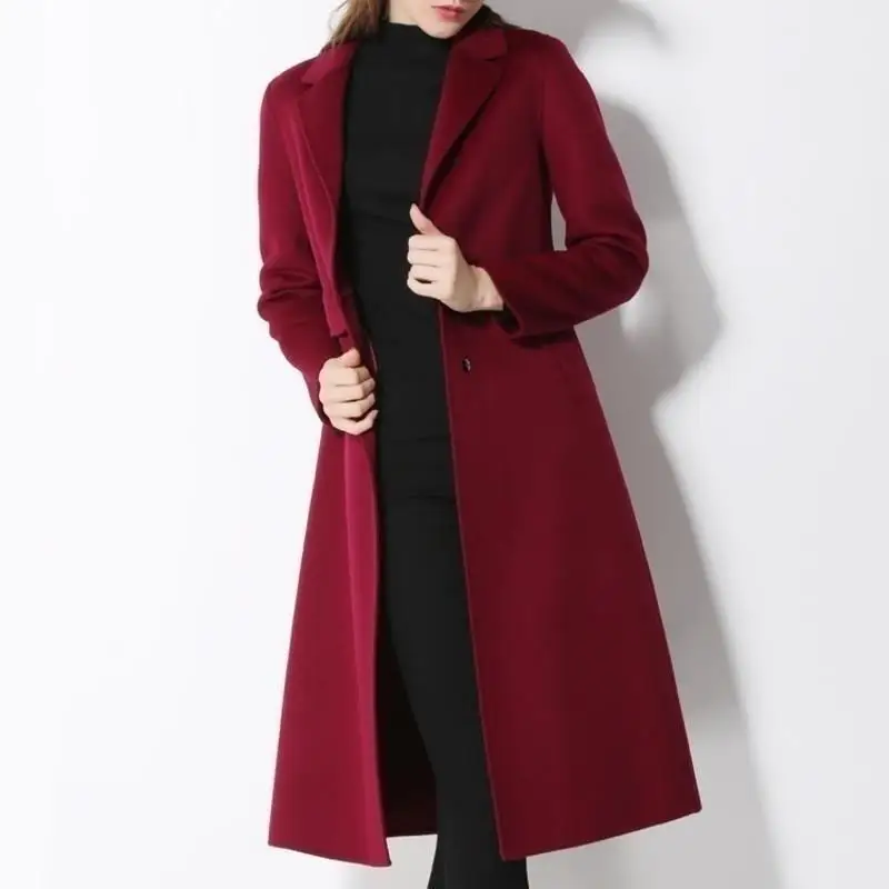 Sobretudo Feminino Abrigo де Mujer Elegantes Dames Jassen осень женские корейские кашемировый Largas