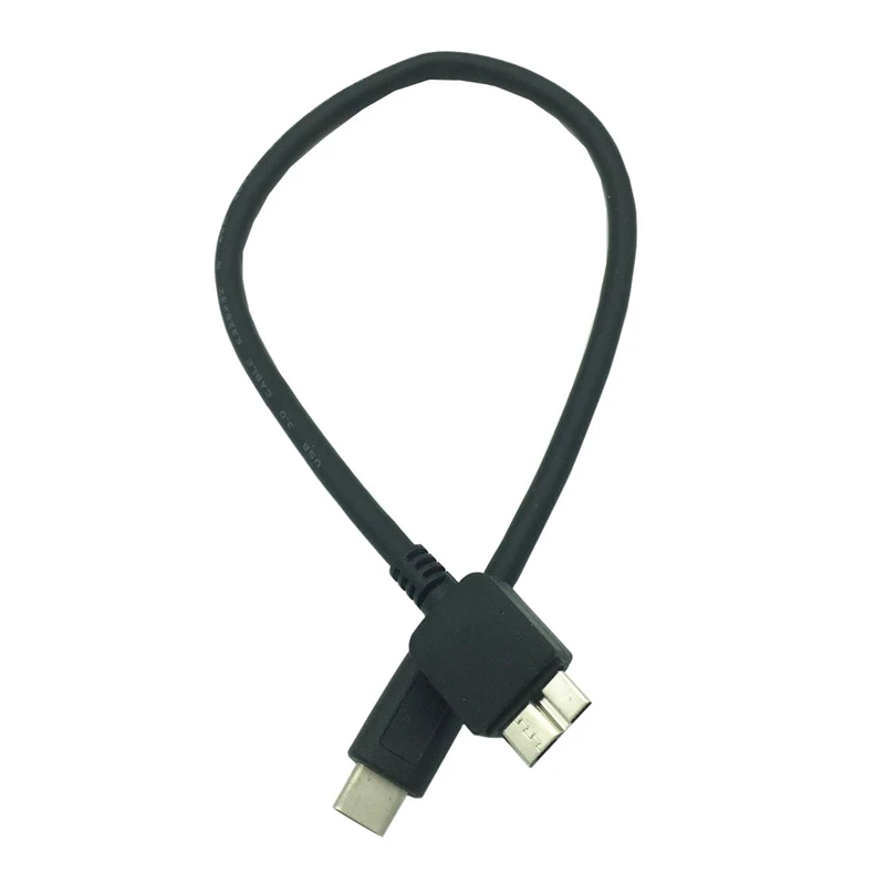 USB C к Micro 3 0 Type B (Micro USB) кабель черного цвета 25 см для WD My Passport|Кабели передачи