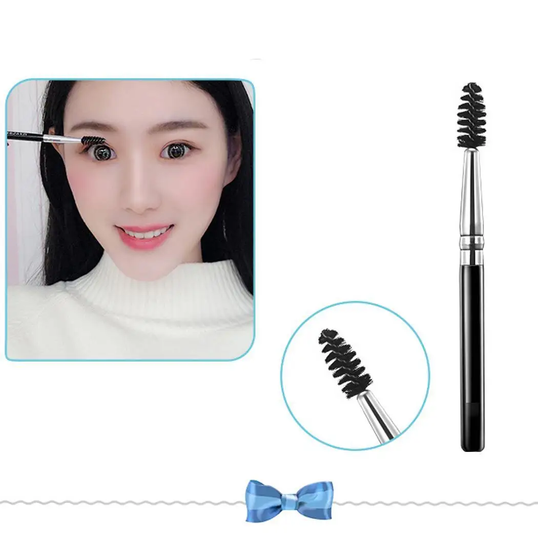 10 шт черные кисти ля макияжа Набор нейлоновых волос Профессиональный набор