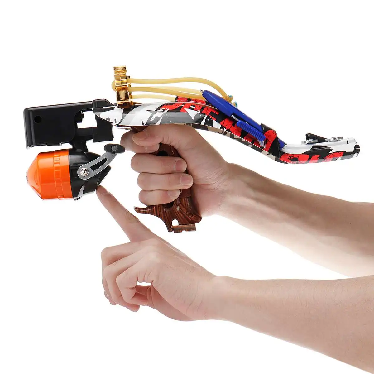 Инфракрасный Рогатка для рыбалки охотничий набор Pro стрельбы рыбы катапульты