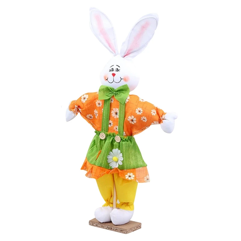 67x38 см милый Пасхальный кролик стоящий Кролик плюшевая кукла для торговых