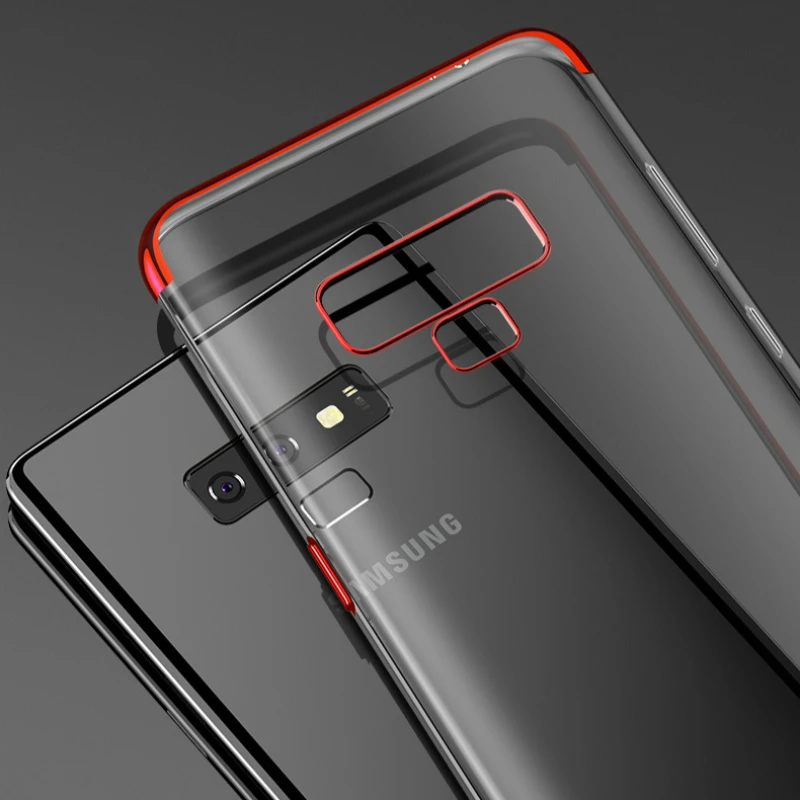 Прозрачный чехол с покрытием для Samsung Galaxy A9S A6S A750 A8 A6Plus 2018 мягкая ТПУ сумка