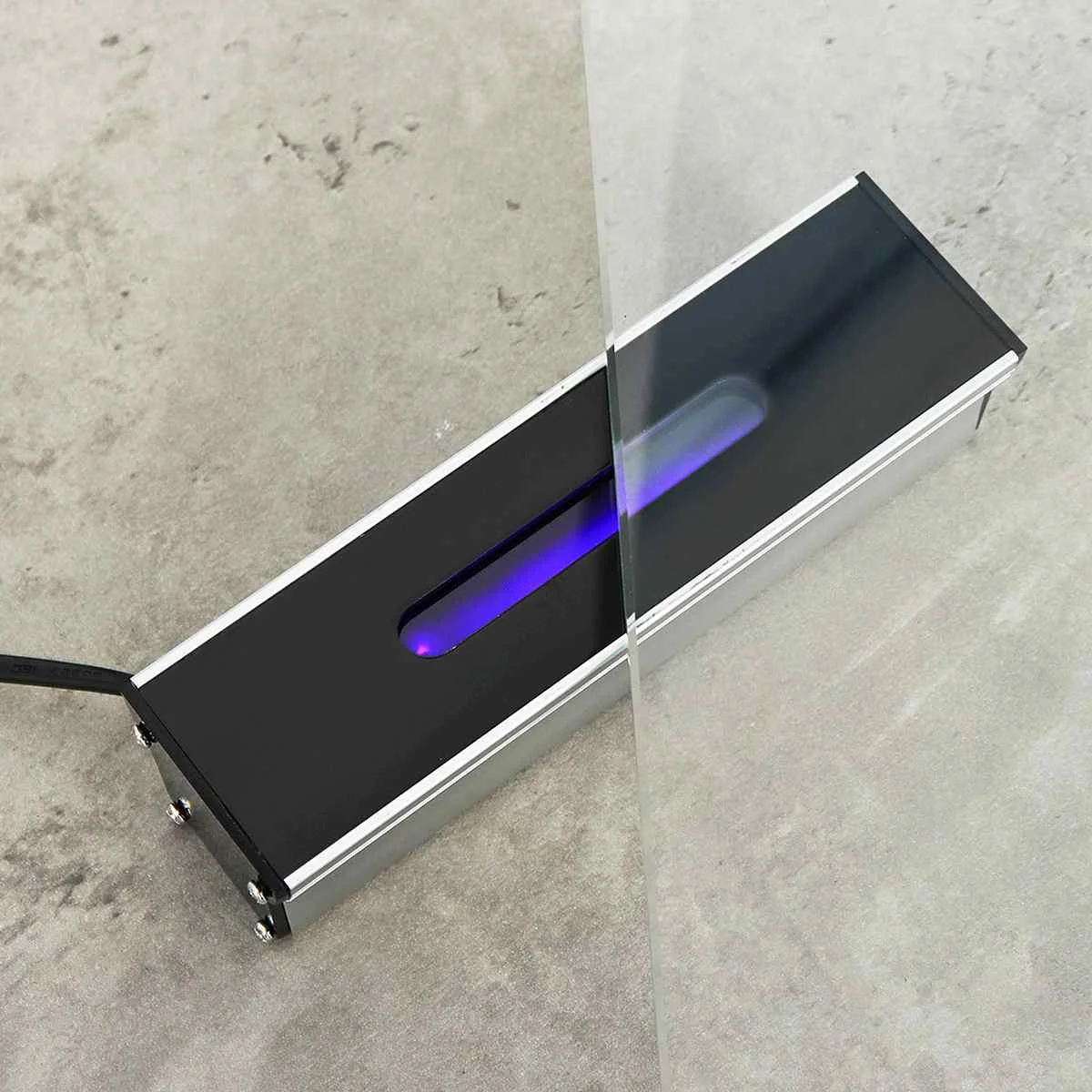 4 Вт оловянный боковой детектор алюминиевый корпус УФ лампа индикатор оловянной