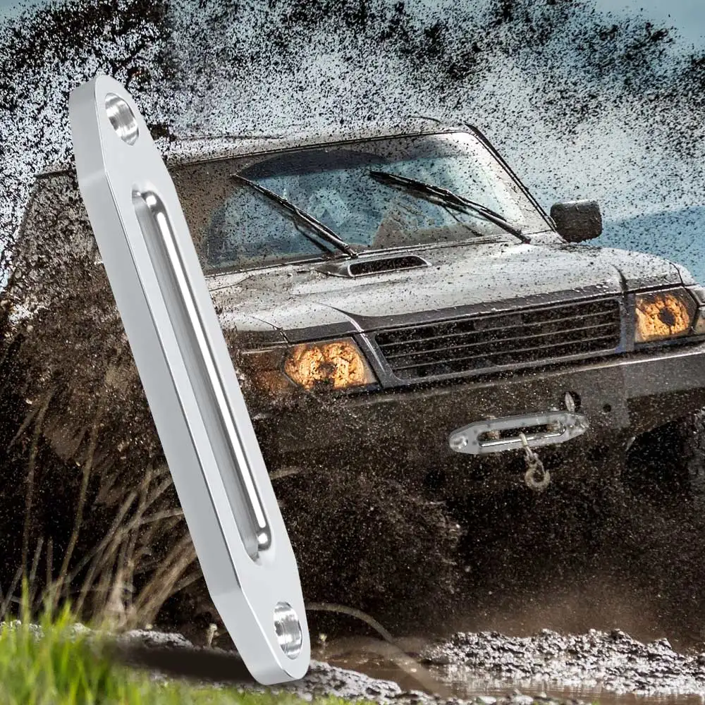 Оригинальный Zeepin 12000lbs трос лебедки 10 мм 12 Руководство Hawse алюминиевый Fairlead для